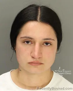 Mugshot of Paula Ramona Marin booked in Ada County, Idaho on July 3, 2026