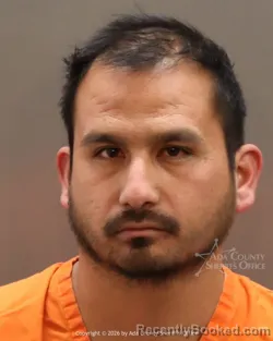 Mugshot of Julio Cesar Martinez booked in Ada County, Idaho on April 16, 2026