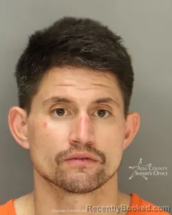 Mugshot of Christian Cruz Cabrera booked in Ada County, Idaho on March 29, 2026