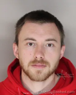 Mugshot of Chandler Ross Smith booked in Ada County, Idaho on April 2, 2026