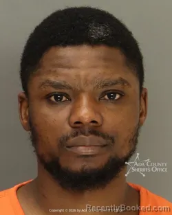 Mugshot of Patrick Nsingi Mata booked in Ada County, Idaho on October 11, 2026