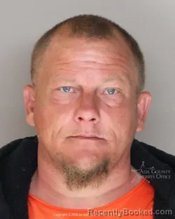 Mugshot of Anthony James Sosa booked in Ada County, Idaho on May 18, 2026