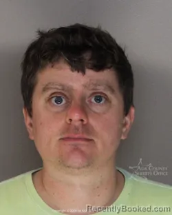 Mugshot of Joel Emerson Purcell booked in Ada County, Idaho on October 5, 2026