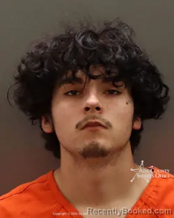 Mugshot of Julian Xavier Ramos booked in Ada County, Idaho on March 25, 2026