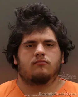 Mugshot of Kevin Lumpkin booked in Ada County, Idaho on March 8, 2026