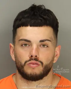 Mugshot of Aiden Kane Sierra booked in Ada County, Idaho on July 1, 2026