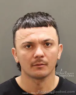 Mugshot of Duverney Perez pabon booked in Ada County, Idaho on March 22, 2026