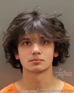 Mugshot of Jett Prescott Mcfarland booked in Ada County, Idaho on June 27, 2026