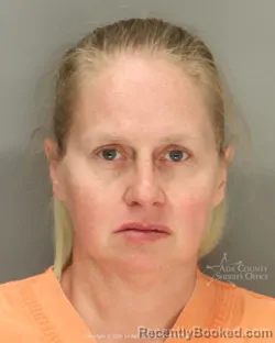 Mugshot of Carla Jean Kingsley booked in Ada County, Idaho on May 20, 2026