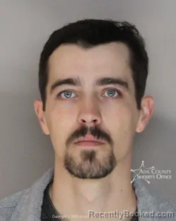 Mugshot of Stone Andersen booked in Ada County, Idaho on March 19, 2026