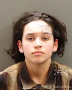 Mugshot of Marbella Itzel Silva booked in Ada County, Idaho on September 13, 2026