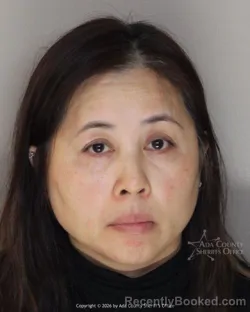 Mugshot of Kim Lu booked in Ada County, Idaho on August 19, 2026