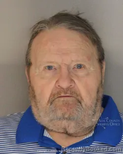 Mugshot of Michael Lee Bech booked in Ada County, Idaho on March 12, 2026