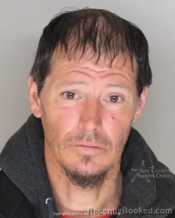 Mugshot of Ryan Boone Goodhart booked in Ada County, Idaho on March 27, 2026