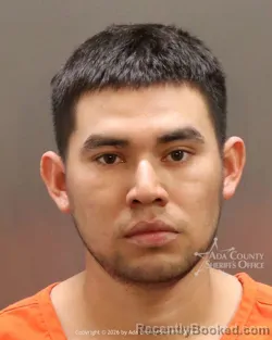 Mugshot of Efrin Barrera benitez booked in Ada County, Idaho on May 2, 2026