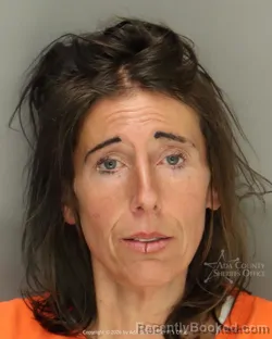 Mugshot of Amber Lynn Hartsock booked in Ada County, Idaho on March 27, 2026