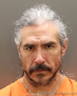 Mugshot of Thomas Charles Fisher booked in Ada County, Idaho on August 13, 2026