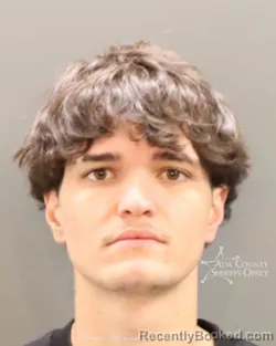 Mugshot of Keigan Jonus Blagburn booked in Ada County, Idaho on August 20, 2026