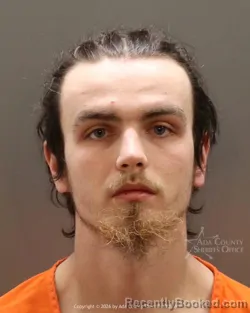 Mugshot of Lorenzo Cruz-eaen Lopez booked in Ada County, Idaho on March 31, 2026