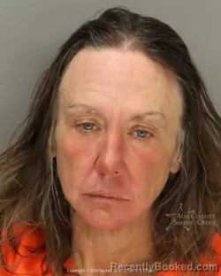 Mugshot of Tiffany Scheithe booked in Ada County, Idaho on March 11, 2026