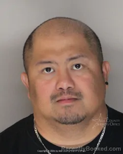 Mugshot of Lino Abraham Tenorio booked in Ada County, Idaho on July 13, 2026