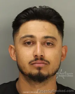 Mugshot of John De la cruz booked in Ada County, Idaho on May 6, 2026