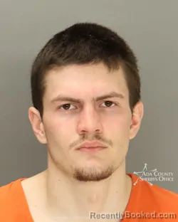 Booking photo from Ada County, Idaho