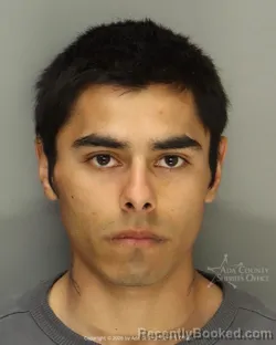 Mugshot of Juan Manuel Mcfarlane booked in Ada County, Idaho on March 21, 2026