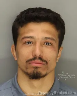 Mugshot of Anthony Rawson Castro booked in Ada County, Idaho on October 1, 2026