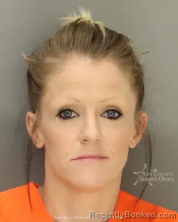 Mugshot of Khia Michelle Ritter booked in Ada County, Idaho on May 14, 2026