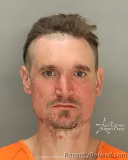 Mugshot of Steven Mauldin booked in Ada County, Idaho on March 27, 2026