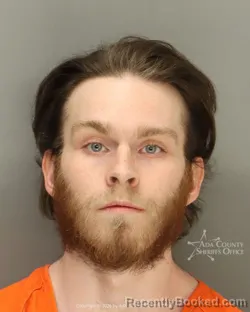 Mugshot of Izaq Zain Hammond booked in Ada County, Idaho on May 18, 2026