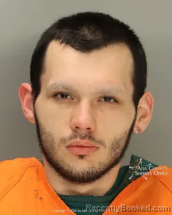 Mugshot of Daulton Joseph Pendleton booked in Ada County, Idaho on April 24, 2026