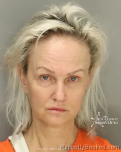 Mugshot of Dawn Kristina Foster-Erickson booked in Ada County, Idaho on May 8, 2026