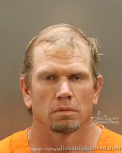 Mugshot of Robert Gilbert Chandler booked in Ada County, Idaho on July 2, 2026