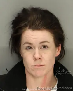 Mugshot of Andrea Lyn Jenkins booked in Ada County, Idaho on April 30, 2026