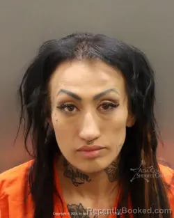 Mugshot of Alysia Kristine Ray booked in Ada County, Idaho on May 19, 2026