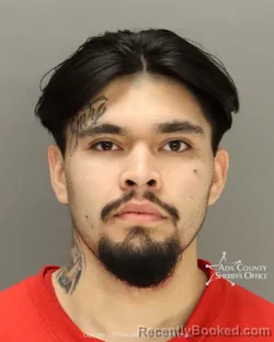 Booking photo from Ada County, Idaho