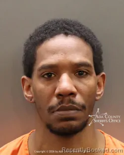 Booking photo from Ada County, Idaho