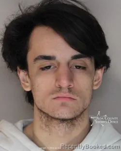 Booking photo from Ada County, Idaho