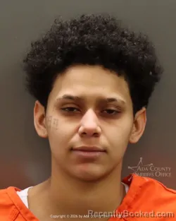 Mugshot of Beautiful Karma jackie Hunter booked in Ada County, Idaho on March 27, 2026