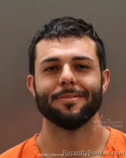 Mugshot of Chase Russell booked in Ada County, Idaho on April 1, 2026