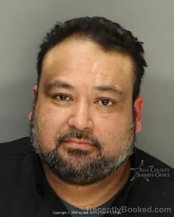 Mugshot of Juan Pablo Ramirez puga booked in Ada County, Idaho on March 5, 2026