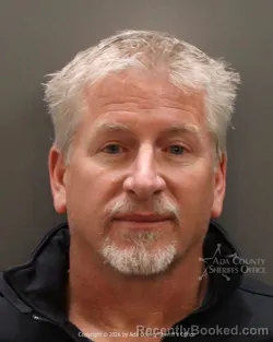 Mugshot of David William Fritschle booked in Ada County, Idaho on March 6, 2026