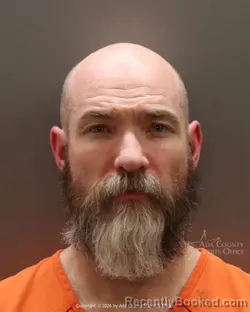 Mugshot of Dylan Michael Bradley booked in Ada County, Idaho on March 6, 2026