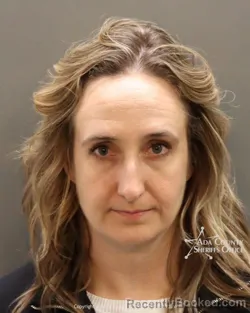 Mugshot of Cristy Young booked in Ada County, Idaho on March 7, 2026