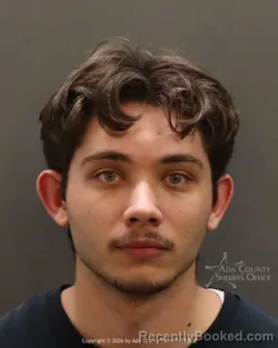 Mugshot of Michael Korbyn Lee booked in Ada County, Idaho on March 7, 2026