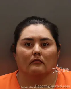 Mugshot of Shantell Walker booked in Ada County, Idaho on March 8, 2026