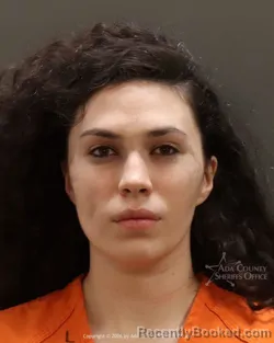 Mugshot of Allison Nelson booked in Ada County, Idaho on March 8, 2026