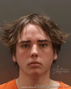 Mugshot of Ryan Harold Pagoaga booked in Ada County, Idaho on April 3, 2026